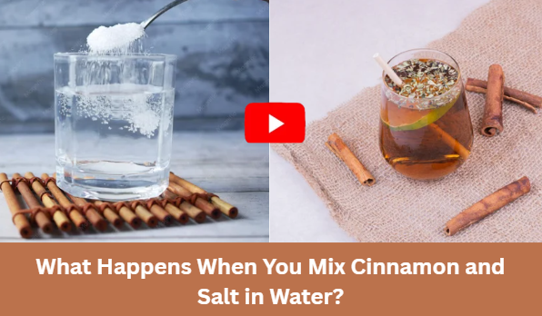 Salt and Cinnamon Drink