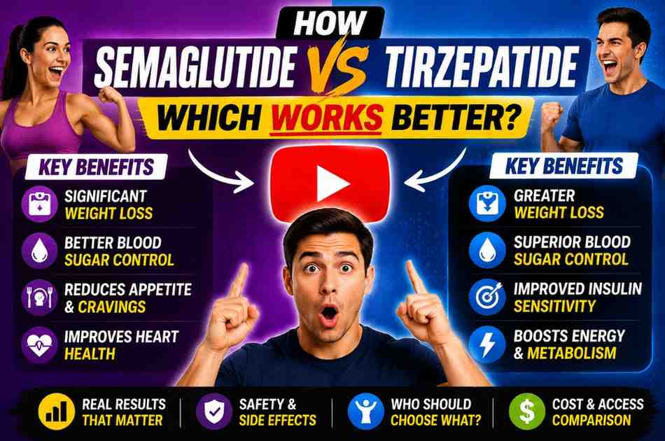 Semaglutidevs Tirzepatide Which Works Better