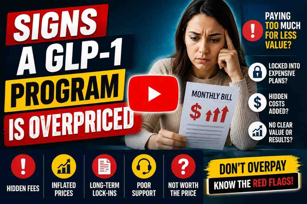 Signs a GLP-1 Program Is Overpriced