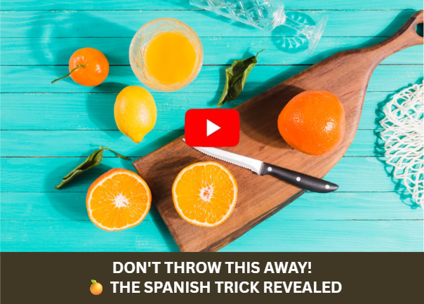 Spanish Orange Peel Trick