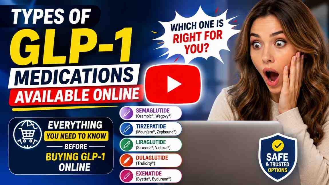 Types of GLP-1 Medications Available Online