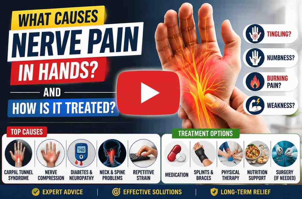 What Causes NervePain in Hands and How Is It Treated