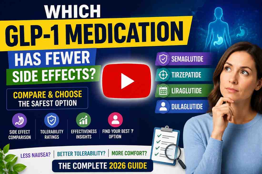 Which GLP-1 Medication Has Fewer SideEffects