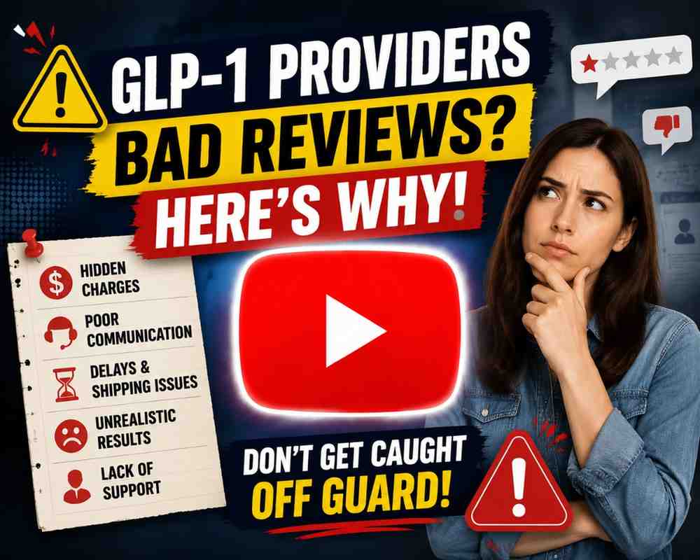 Why Some GLP-1 Providers GetBadReviews