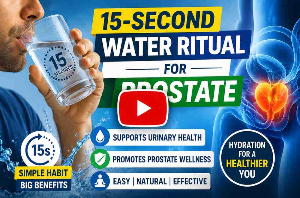 15-Second Water Ritual in Prostate
