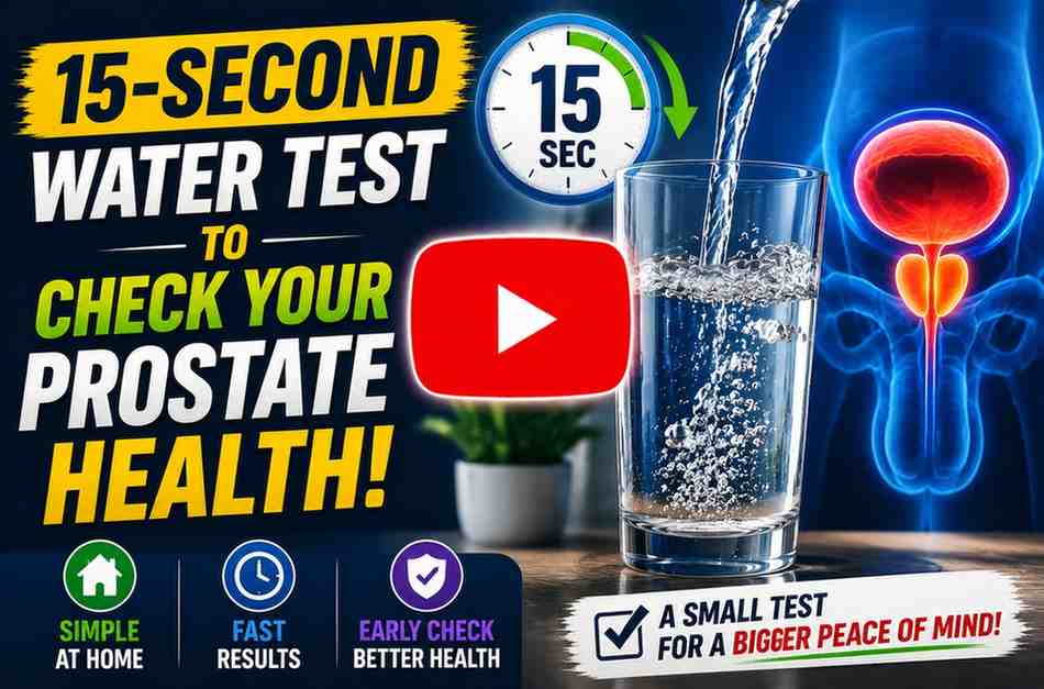15Second TapWater Test for Prostate