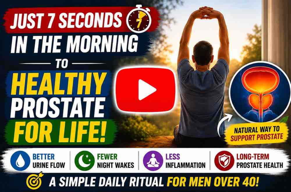 7-Second Morning Ritual for Prostate Repair
