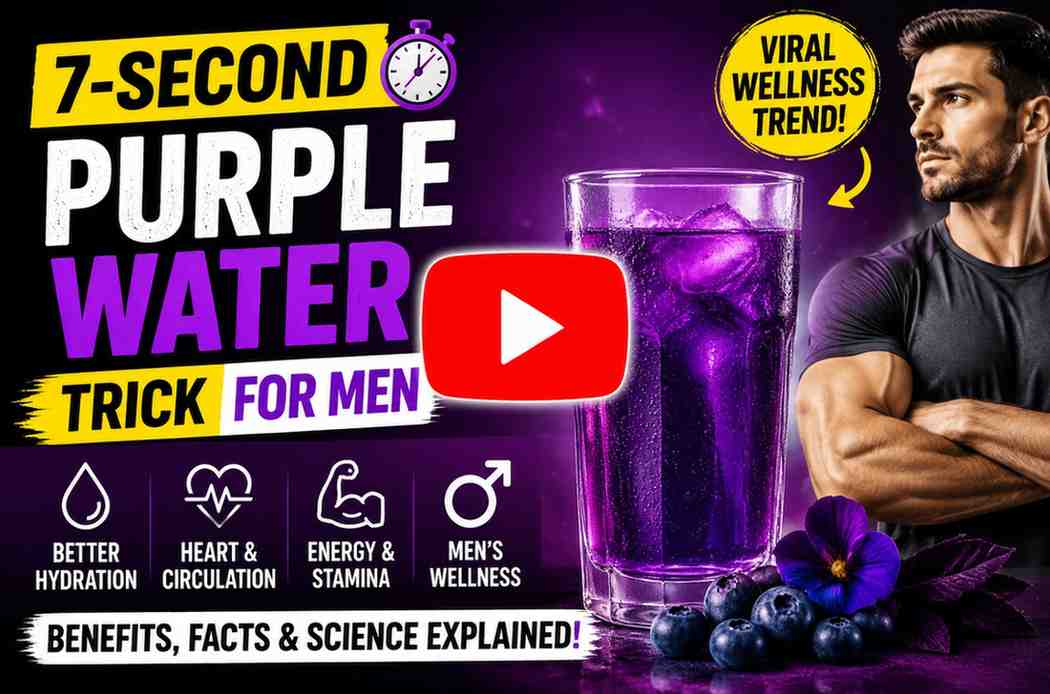 7-Second Purple Water Trick in for Men