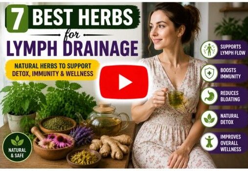 7 best herbs for lymph drainage