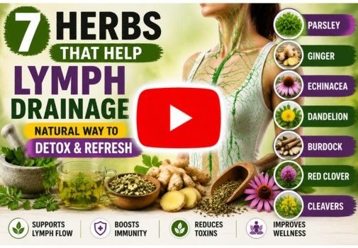 7 best herbs for lymph drainage