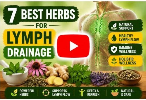 7 best herbs for lymphdrainage