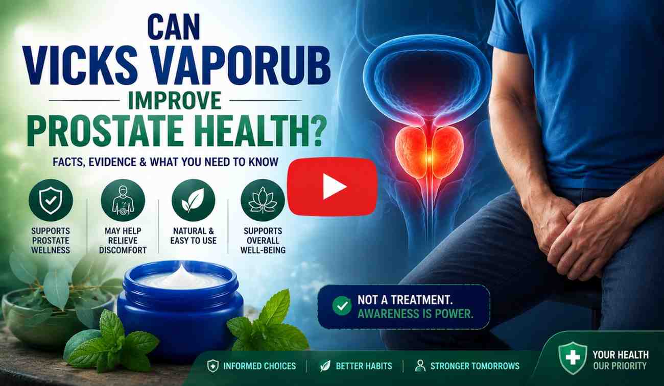 Can Vicks VapoRub Improve Prostate Health