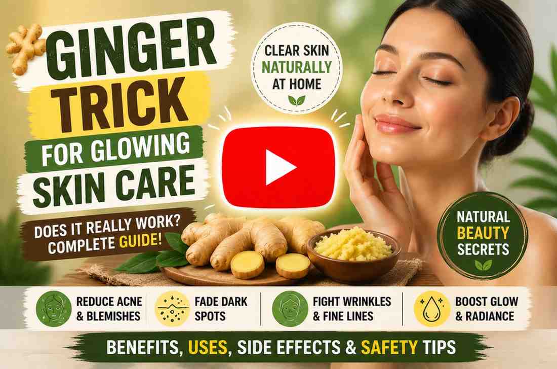 Ginger Trick for SkinCare