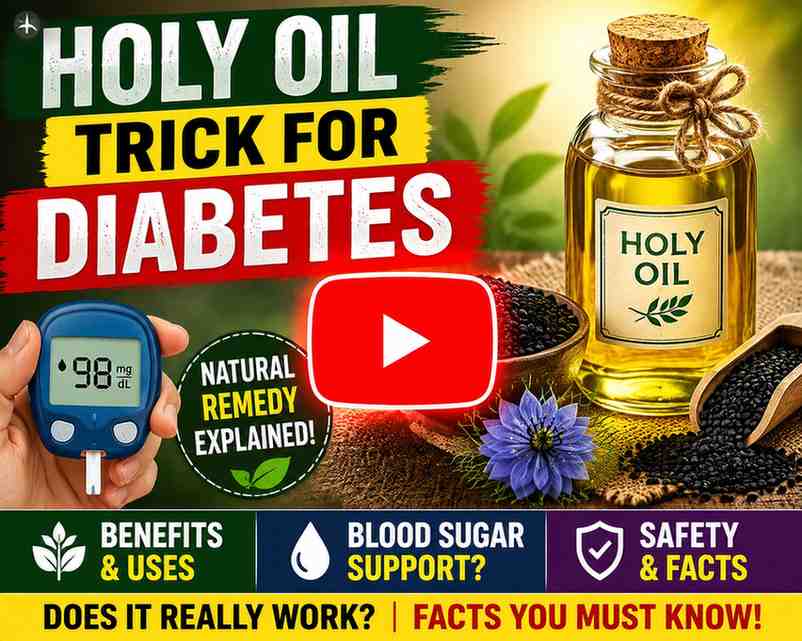 Holy Oil Trick for Diabetes