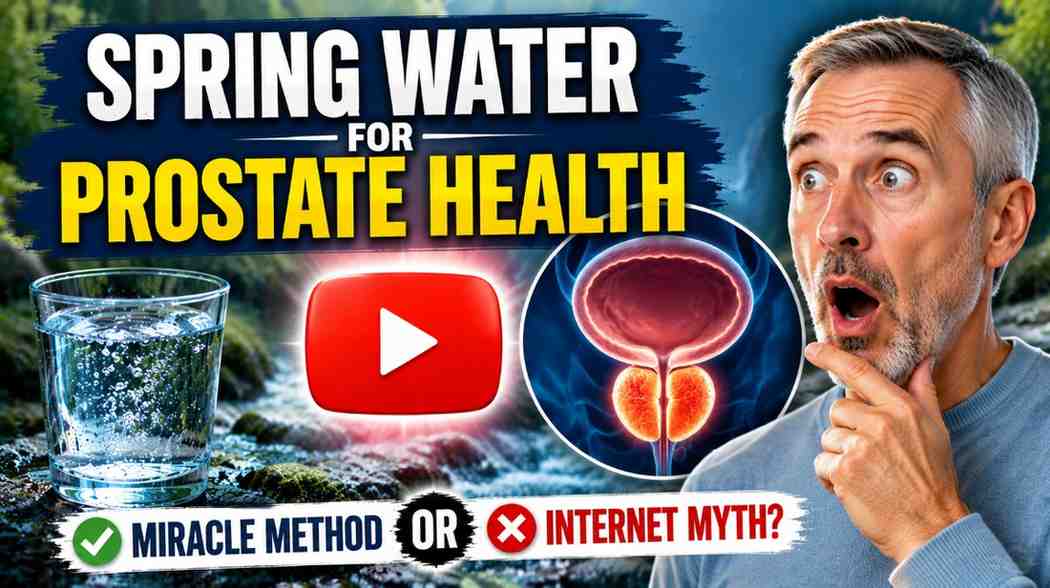 Prostate-health-and-spring-water-guide