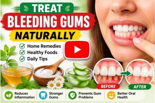 Treat bleeding gums naturally