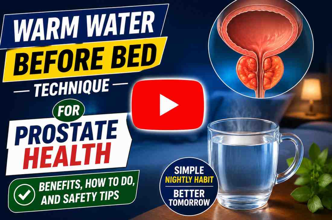 Warm Water Before Bed Technique in Prostate