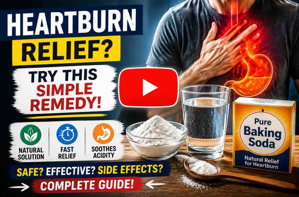 baking soda and waterforheartburn