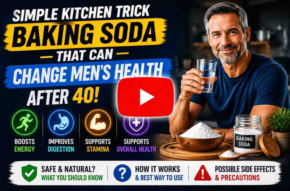 baking soda trick for men over at 40