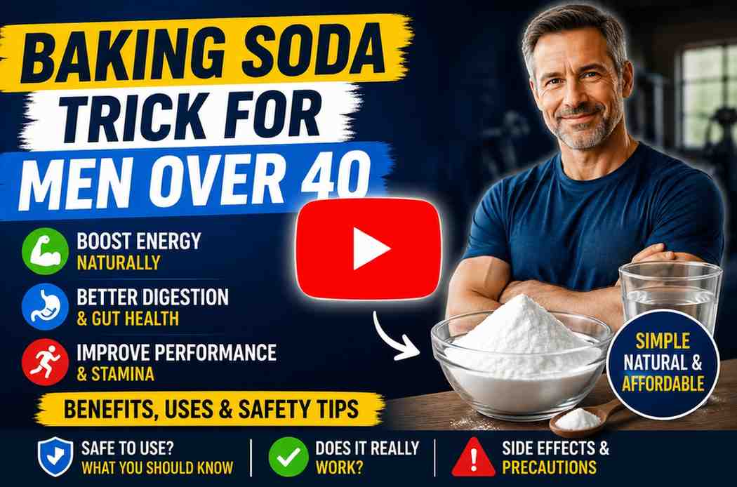 baking soda trick for men over at 40