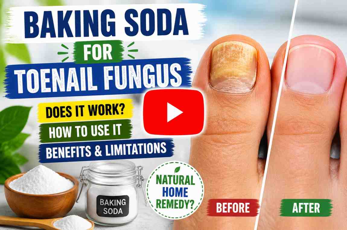 baking soda with toenail fungus