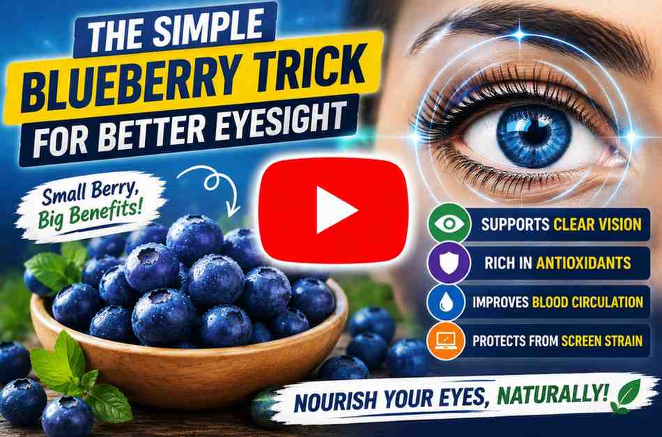 blue berry trick for eye sight