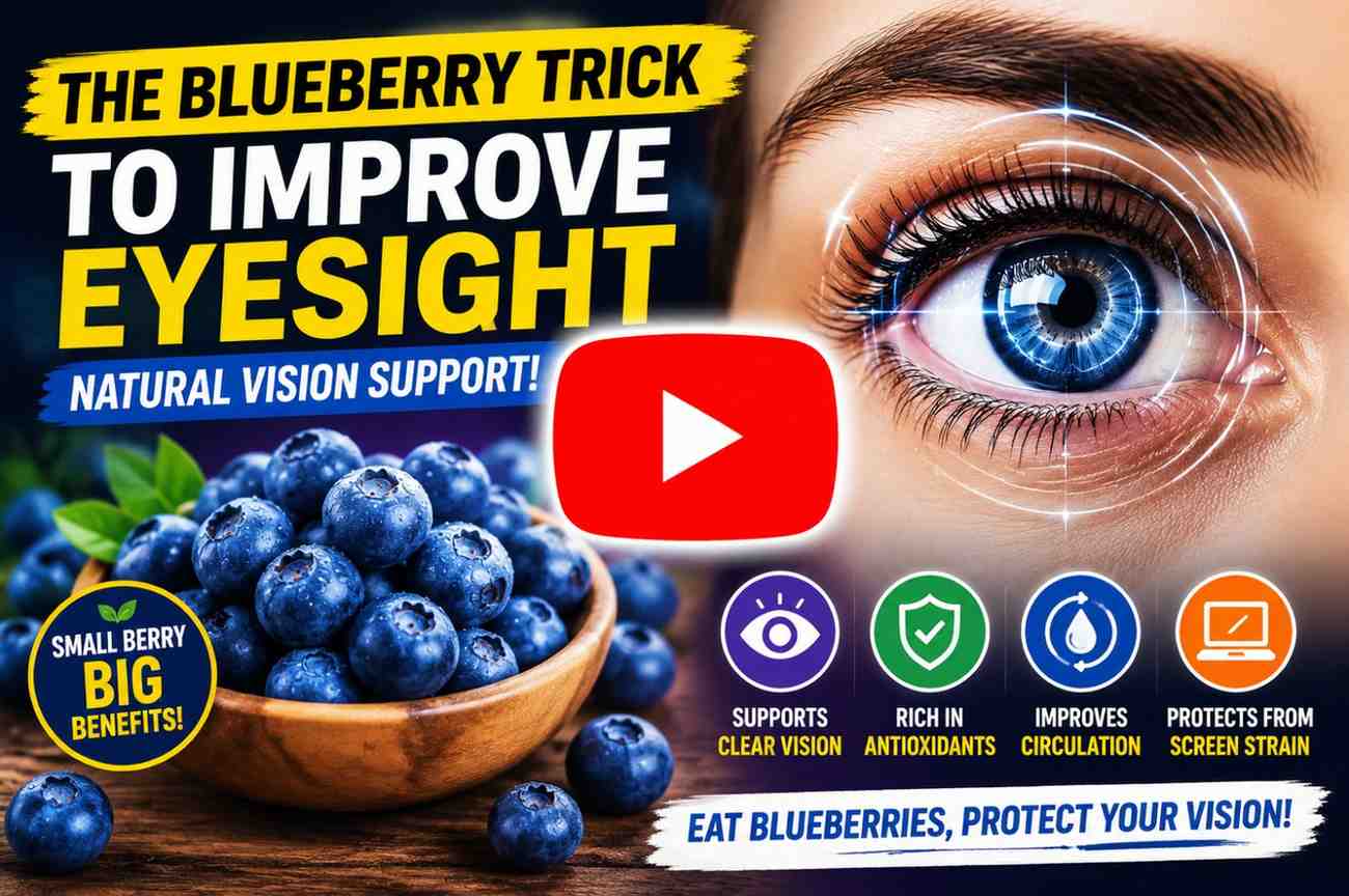 blueberry trick for eye sight