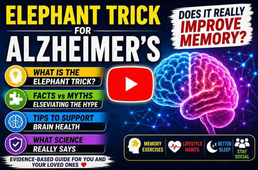 elephant trick for Alzheimers