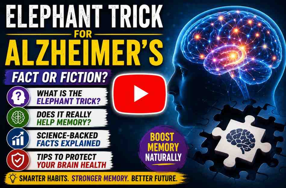 elephant trick in Alzheimer's