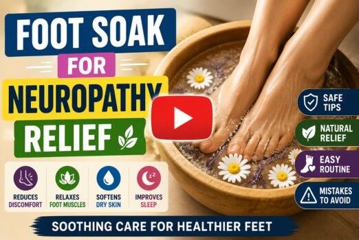 foot soak for neuropathy relief