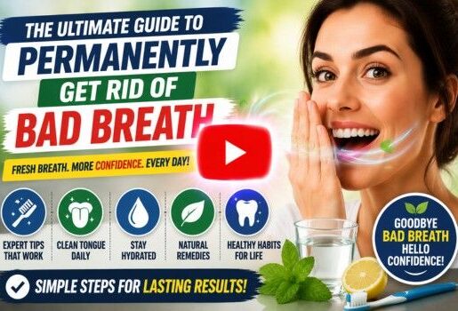 get rid of bad breath permantly