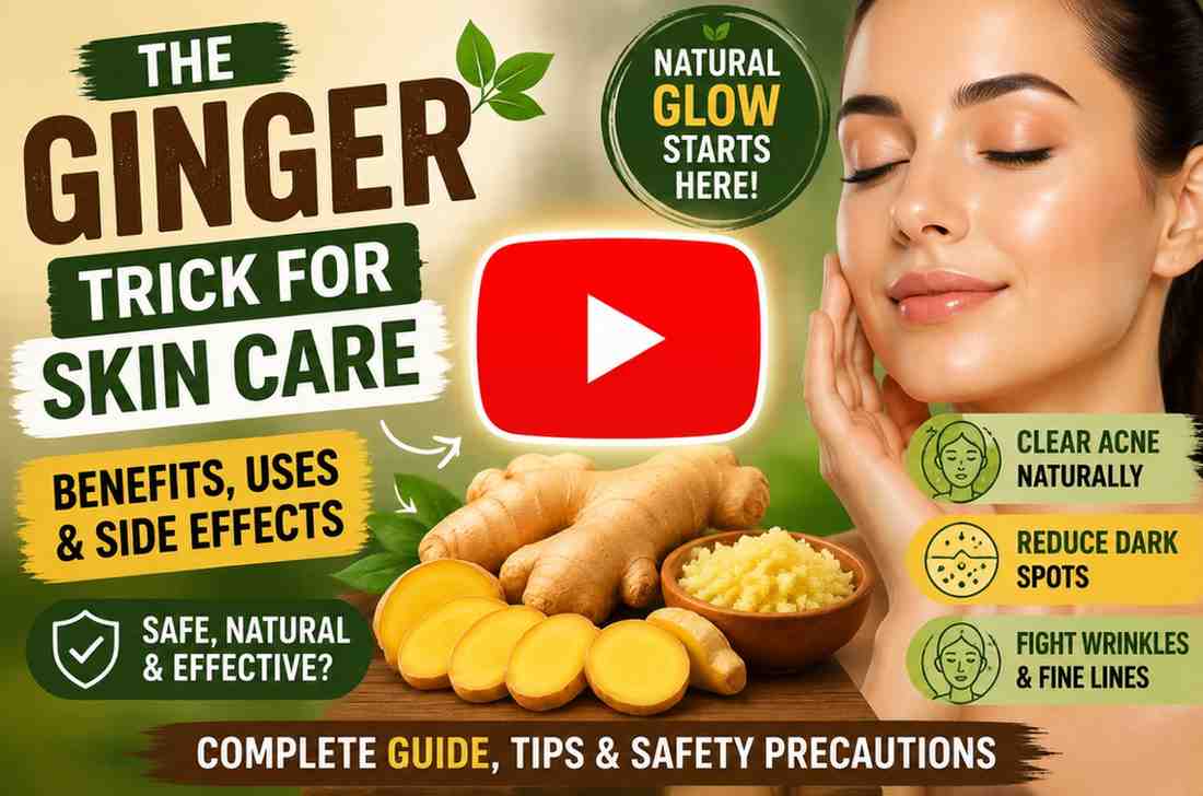 ginger trick for skin care