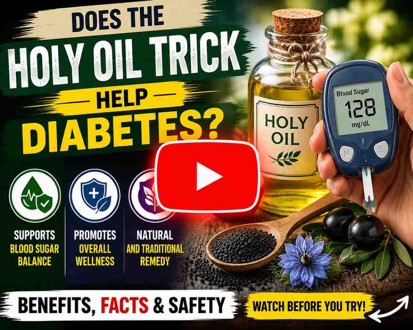 holy oil trick diabetes