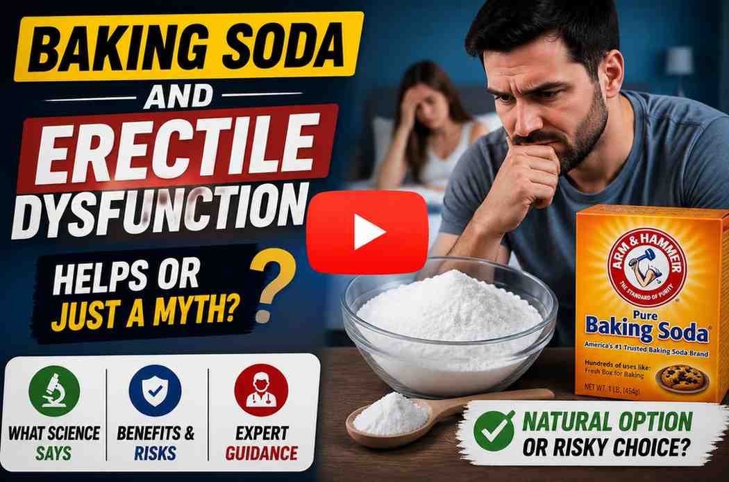 is baking soda good for erectile dysfunction 