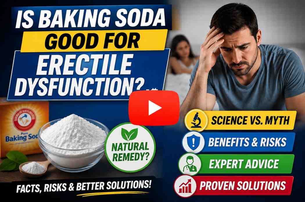 is baking soda good for erectile dysfunction