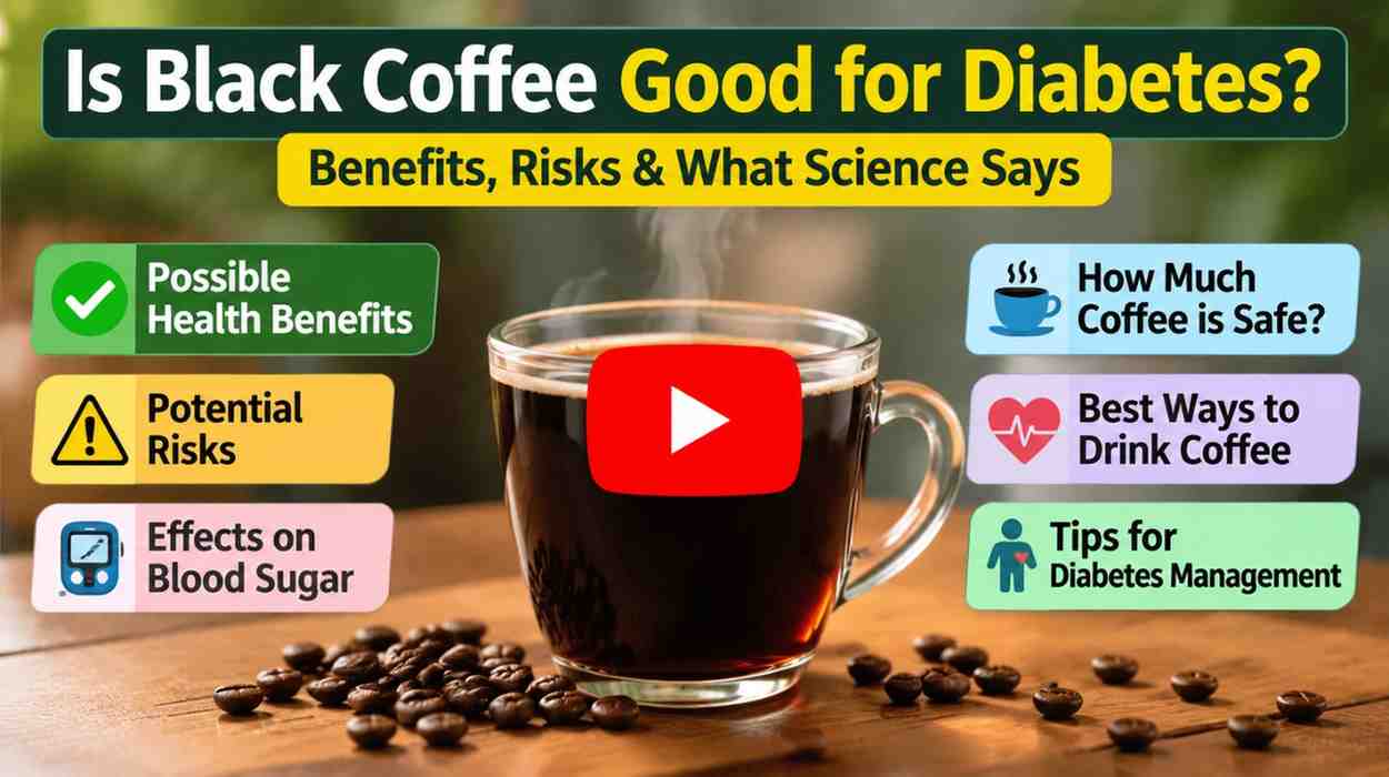 is black coffee good for diabetes
