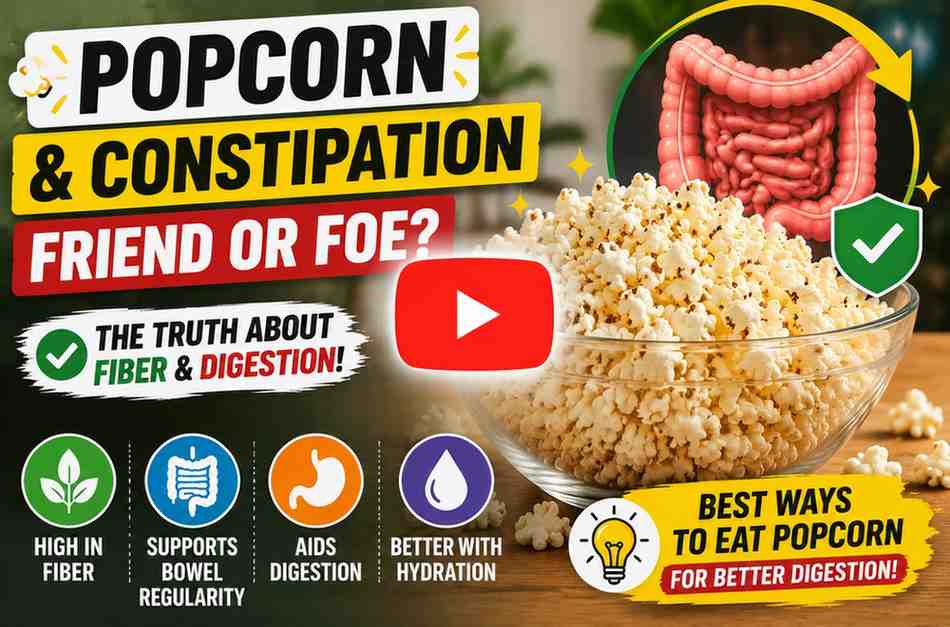 is popcorn good for constipation