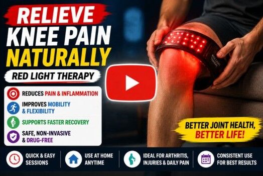 red light therapy for knee pain