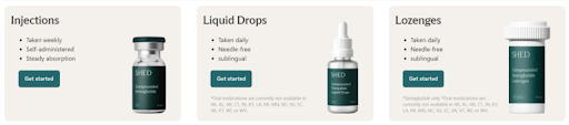 shed medications