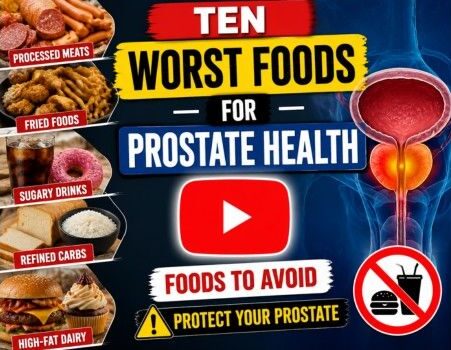ten worst foods for prostate health