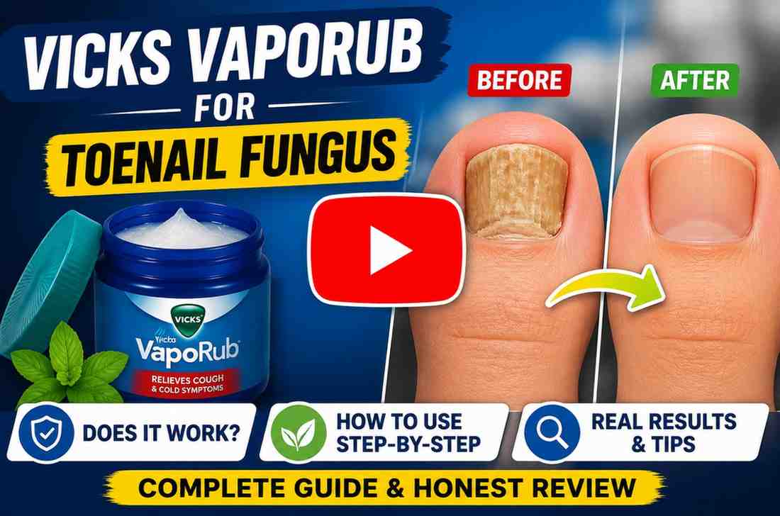 vicksvaporubfortoenailfungus