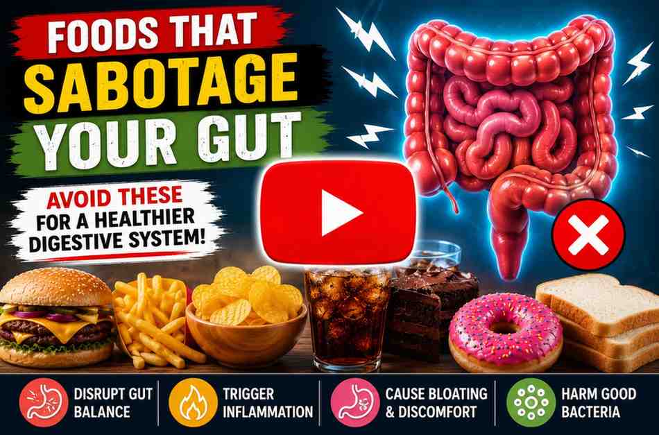 worst foods for gut health