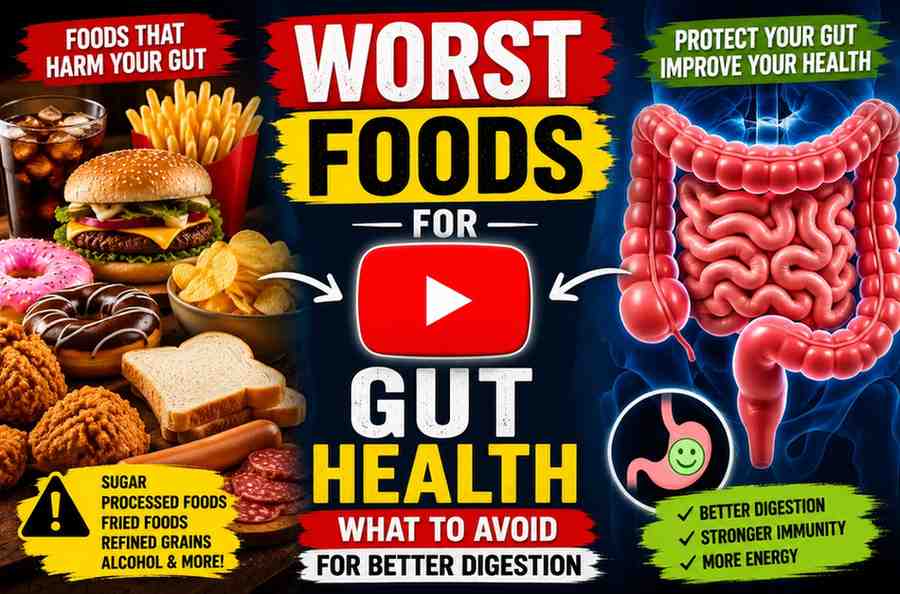 worst foods for gut health