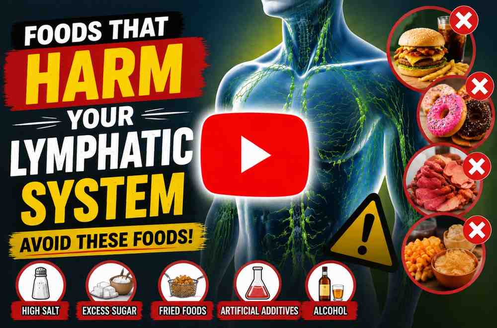 worst foods for lymphatic system