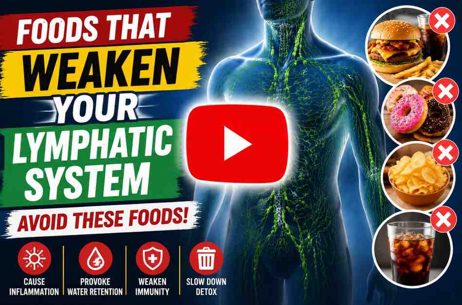 worst foods for lymphatic system