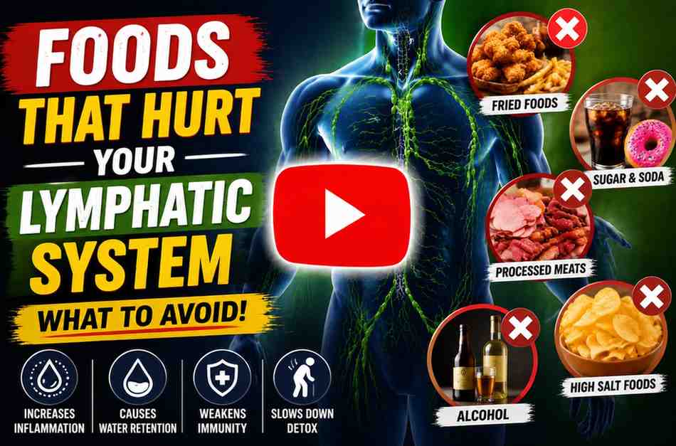 worst foods for lymphatic system 