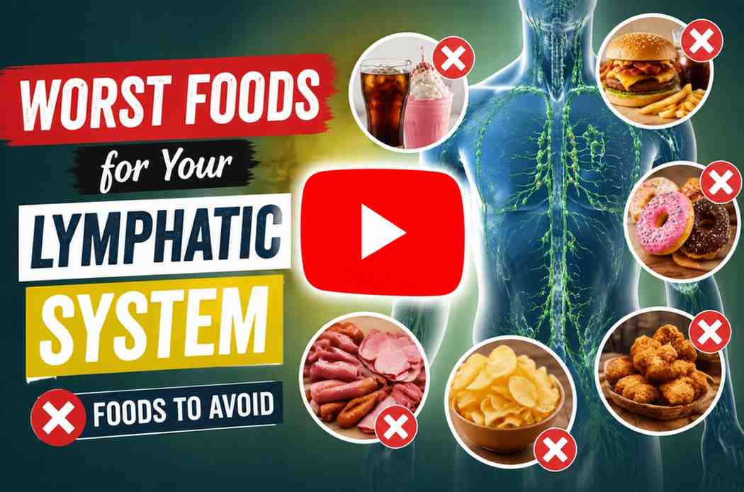 worst foods for lymphatic system