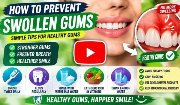 Hoe to treat swollen gums