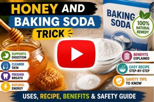 Honey and Baking Soda Trick