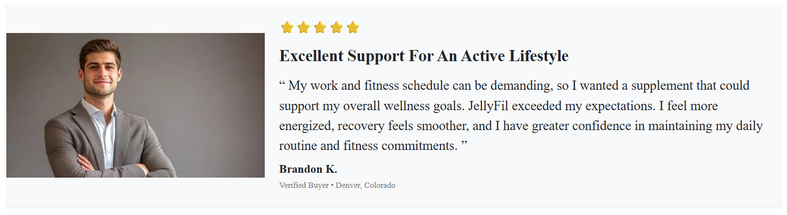 Jellyfil customer reviews